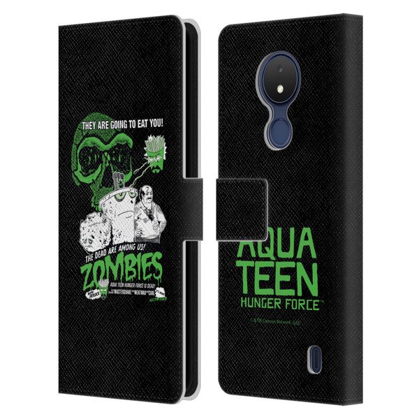 Aqua Teen Hunger Force Graphics They Are Going To Eat You Leather Book Wallet Case Cover For Nokia C21