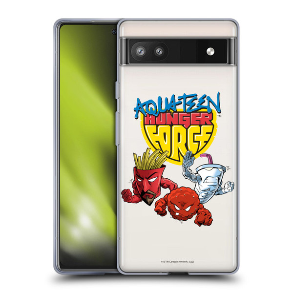 Aqua Teen Hunger Force Graphics Group Soft Gel Case for Google Pixel 6a