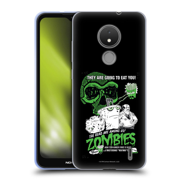 Aqua Teen Hunger Force Graphics They Are Going To Eat You Soft Gel Case for Nokia C21