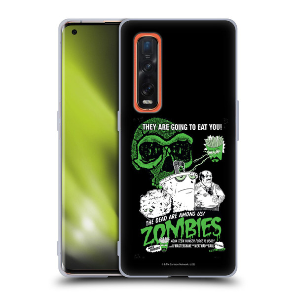 Aqua Teen Hunger Force Graphics They Are Going To Eat You Soft Gel Case for OPPO Find X2 Pro 5G