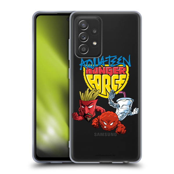 Aqua Teen Hunger Force Graphics Group Soft Gel Case for Samsung Galaxy A52 / A52s / 5G (2021)