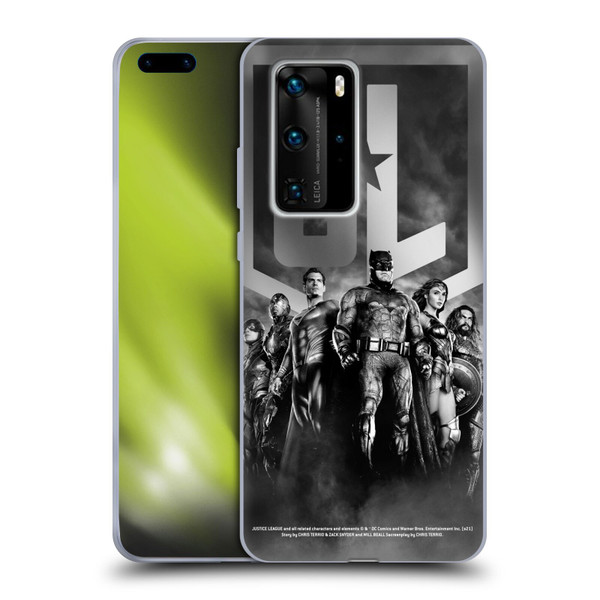 Zack Snyder's Justice League Snyder Cut Character Art Group Logo Soft Gel Case for Huawei P40 Pro / P40 Pro Plus 5G