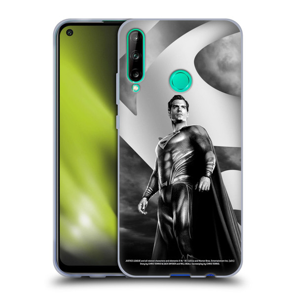 Zack Snyder's Justice League Snyder Cut Character Art Superman Soft Gel Case for Huawei P40 lite E