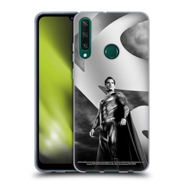 Zack Snyder's Justice League Snyder Cut Character Art Superman Soft Gel Case for Huawei Y6p
