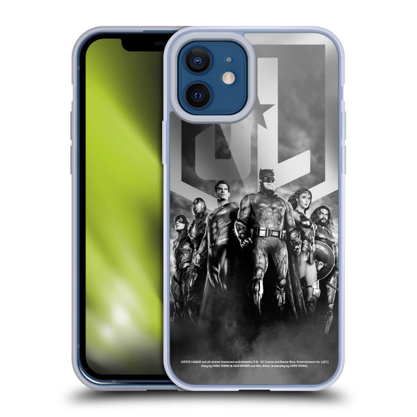 Zack Snyder's Justice League Snyder Cut Character Art Group Logo Soft Gel Case for Apple iPhone 12 / iPhone 12 Pro