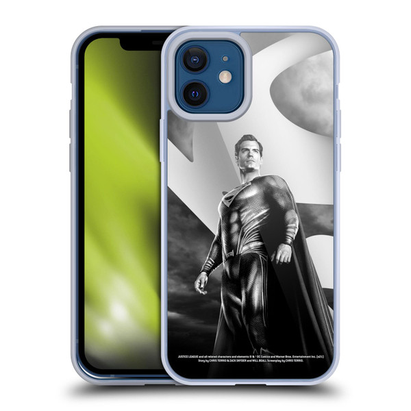 Zack Snyder's Justice League Snyder Cut Character Art Superman Soft Gel Case for Apple iPhone 12 / iPhone 12 Pro