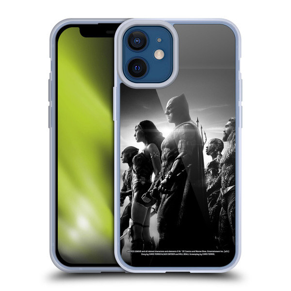 Zack Snyder's Justice League Snyder Cut Character Art Group Soft Gel Case for Apple iPhone 12 Mini