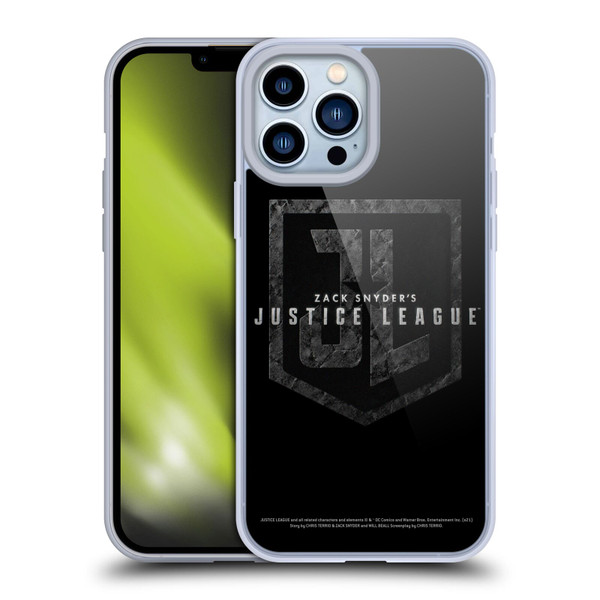 Zack Snyder's Justice League Snyder Cut Character Art Logo Soft Gel Case for Apple iPhone 13 Pro Max