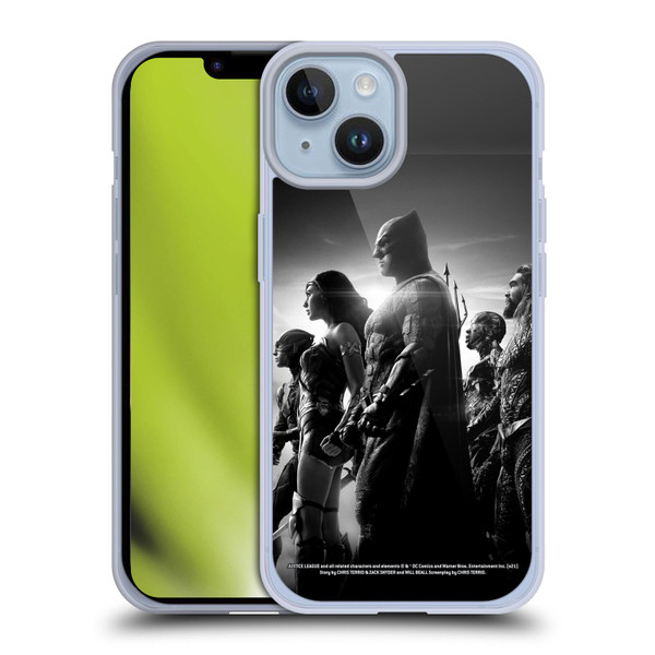 Zack Snyder's Justice League Snyder Cut Character Art Group Soft Gel Case for Apple iPhone 14