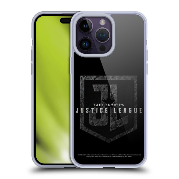 Zack Snyder's Justice League Snyder Cut Character Art Logo Soft Gel Case for Apple iPhone 14 Pro Max