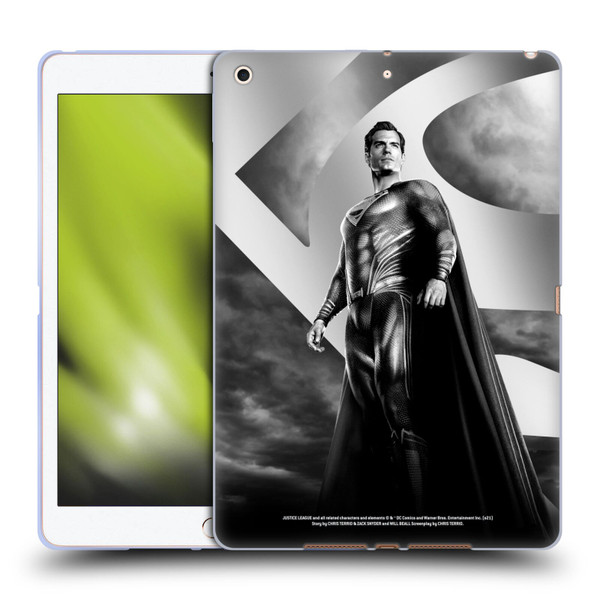 Zack Snyder's Justice League Snyder Cut Character Art Superman Soft Gel Case for Apple iPad 10.2 2019/2020/2021