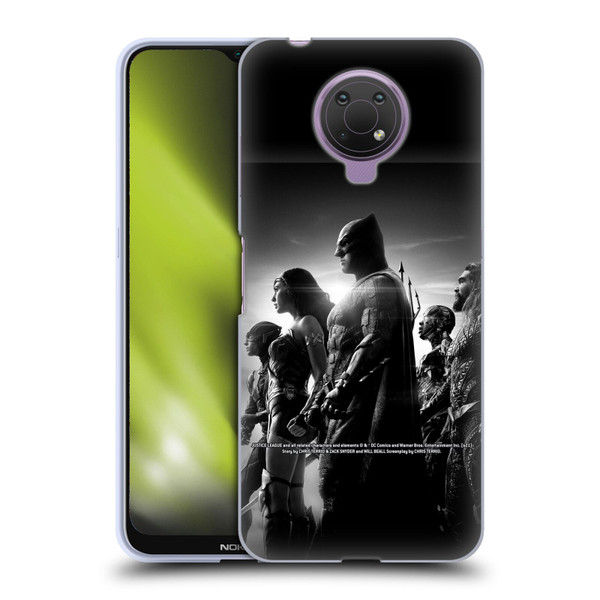 Zack Snyder's Justice League Snyder Cut Character Art Group Soft Gel Case for Nokia G10
