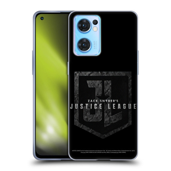 Zack Snyder's Justice League Snyder Cut Character Art Logo Soft Gel Case for OPPO Reno7 5G / Find X5 Lite