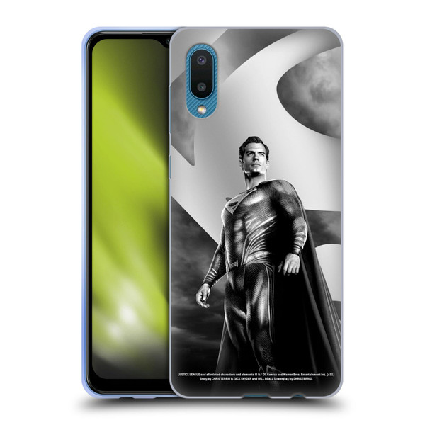 Zack Snyder's Justice League Snyder Cut Character Art Superman Soft Gel Case for Samsung Galaxy A02/M02 (2021)