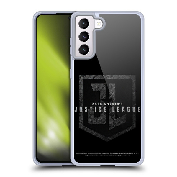 Zack Snyder's Justice League Snyder Cut Character Art Logo Soft Gel Case for Samsung Galaxy S21+ 5G