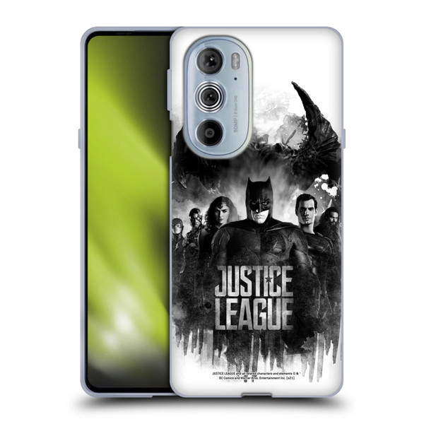 Zack Snyder's Justice League Snyder Cut Composed Art Group Watercolour Soft Gel Case for Motorola Edge X30