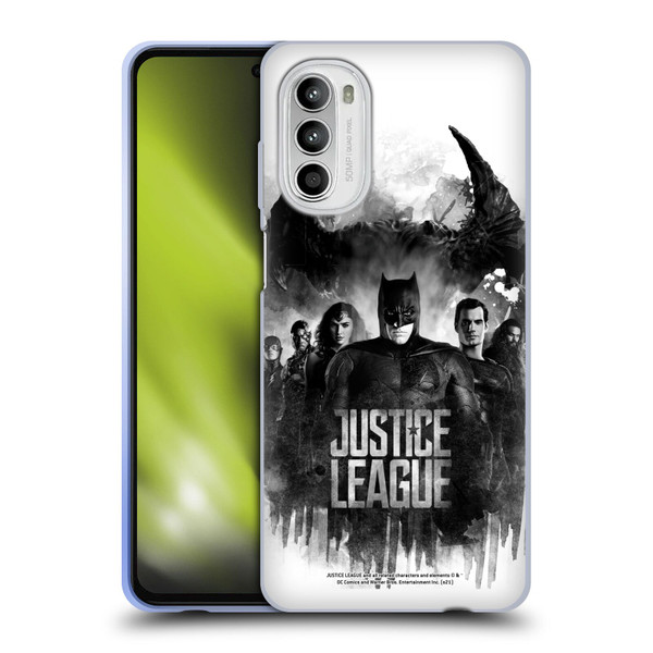 Zack Snyder's Justice League Snyder Cut Composed Art Group Watercolour Soft Gel Case for Motorola Moto G52