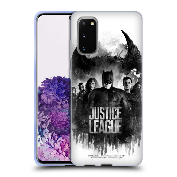 Zack Snyder's Justice League Snyder Cut Composed Art Group Watercolour Soft Gel Case for Samsung Galaxy S20 / S20 5G