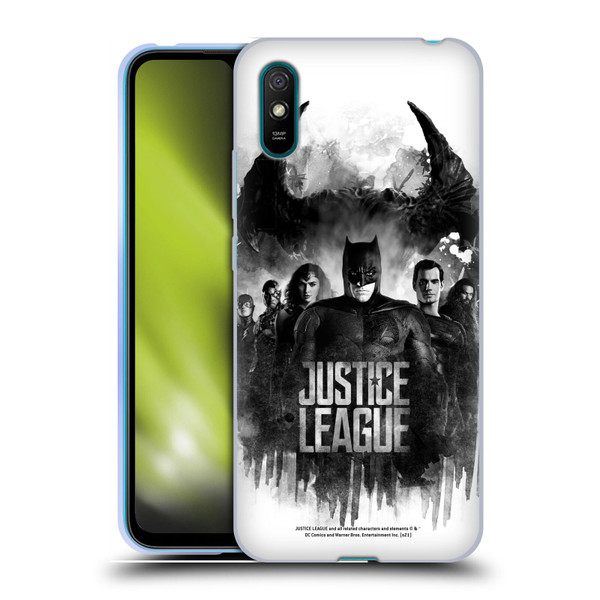 Zack Snyder's Justice League Snyder Cut Composed Art Group Watercolour Soft Gel Case for Xiaomi Redmi 9A / Redmi 9AT