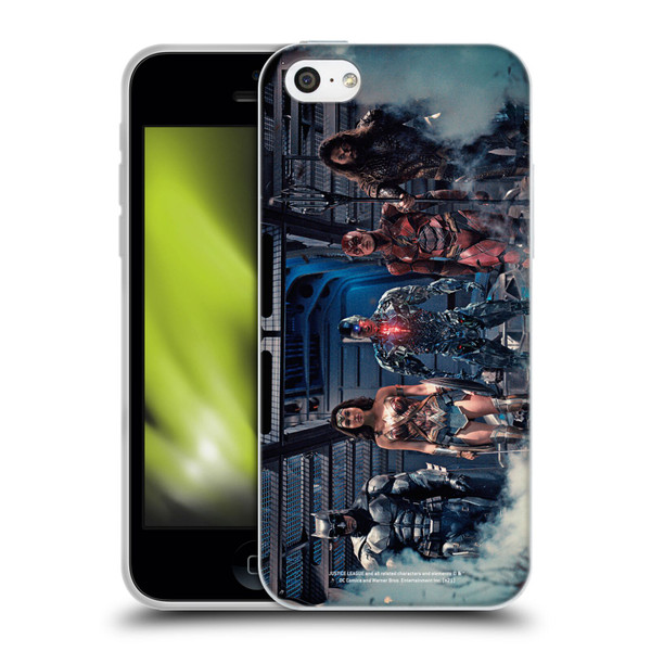 Zack Snyder's Justice League Snyder Cut Photography Group Flying Fox Soft Gel Case for Apple iPhone 5c