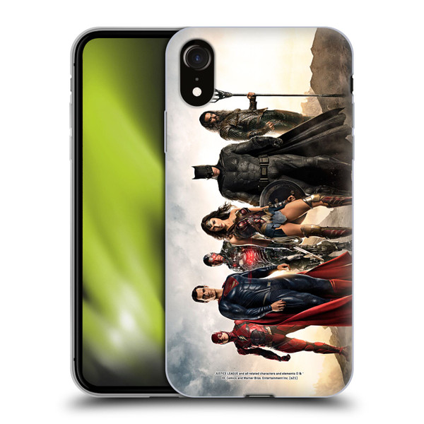 Zack Snyder's Justice League Snyder Cut Photography Group Soft Gel Case for Apple iPhone XR