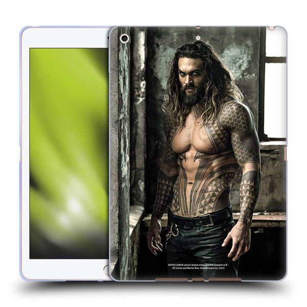 Zack Snyder's Justice League Snyder Cut Photography Aquaman Soft Gel Case for Apple iPad 10.2 2019/2020/2021