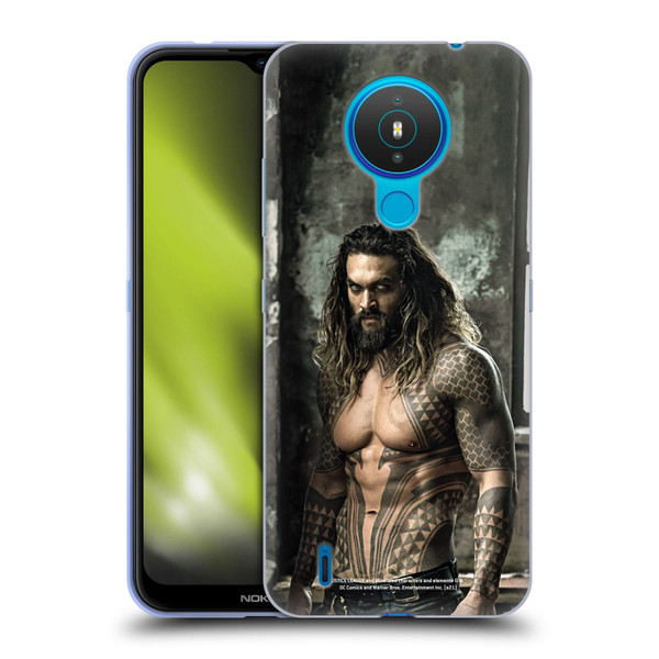 Zack Snyder's Justice League Snyder Cut Photography Aquaman Soft Gel Case for Nokia 1.4