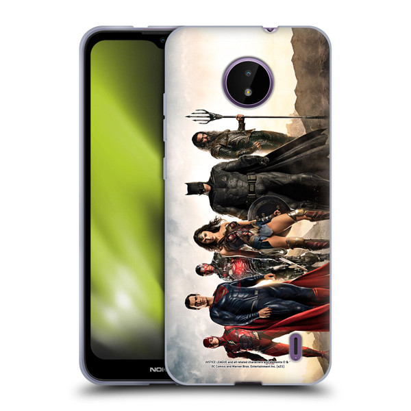 Zack Snyder's Justice League Snyder Cut Photography Group Soft Gel Case for Nokia C10 / C20