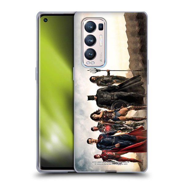 Zack Snyder's Justice League Snyder Cut Photography Group Soft Gel Case for OPPO Find X3 Neo / Reno5 Pro+ 5G