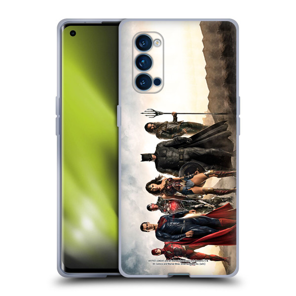 Zack Snyder's Justice League Snyder Cut Photography Group Soft Gel Case for OPPO Reno 4 Pro 5G