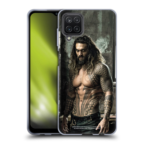 Zack Snyder's Justice League Snyder Cut Photography Aquaman Soft Gel Case for Samsung Galaxy A12 (2020)