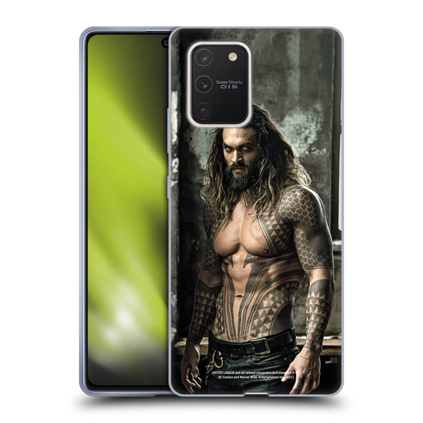 Zack Snyder's Justice League Snyder Cut Photography Aquaman Soft Gel Case for Samsung Galaxy S10 Lite