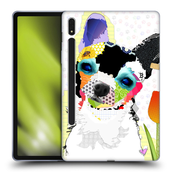 Michel Keck Dogs 2 Chihuahua Soft Gel Case for Samsung Galaxy Tab S8