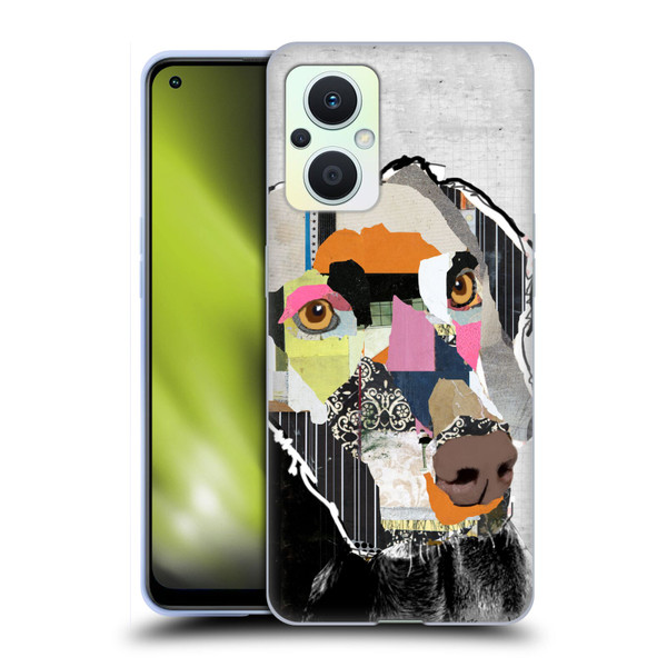 Michel Keck Dogs 2 Weimaraner Soft Gel Case for OPPO Reno8 Lite