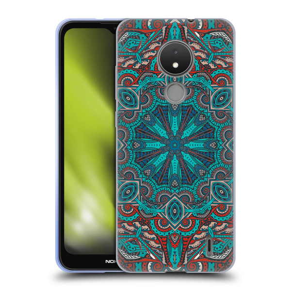 Aimee Stewart Mandala Moroccan Sea Soft Gel Case for Nokia C21