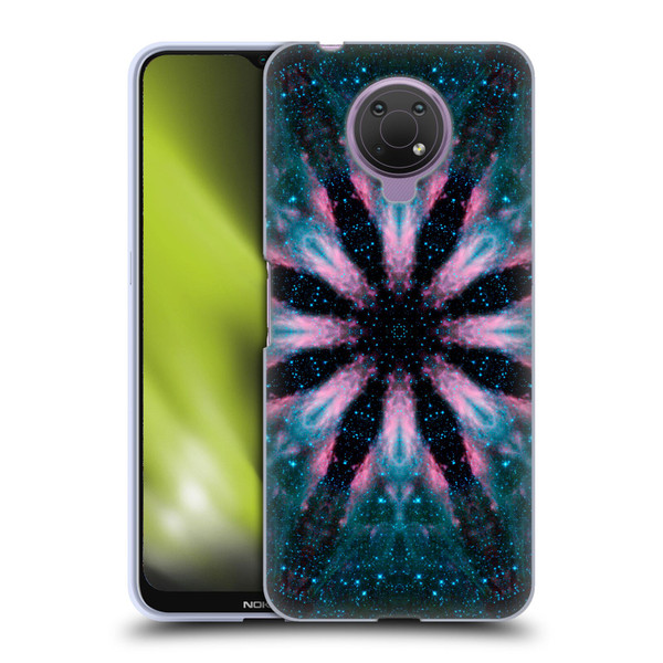 Aimee Stewart Mandala Floral Galaxy Soft Gel Case for Nokia G10