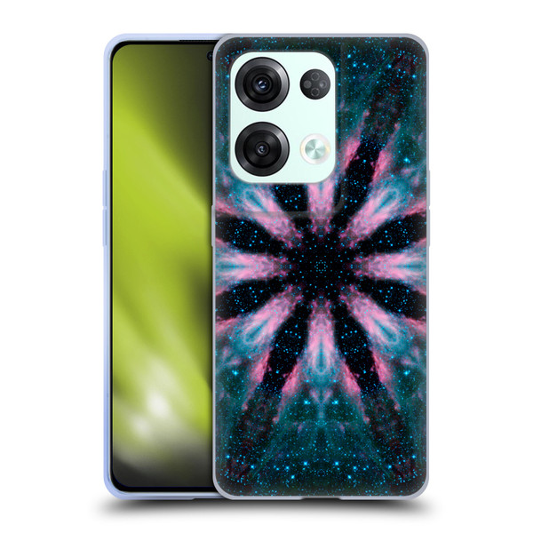 Aimee Stewart Mandala Floral Galaxy Soft Gel Case for OPPO Reno8 Pro