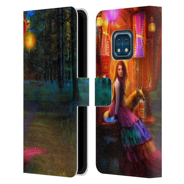Aimee Stewart Fantasy Wanderlust Leather Book Wallet Case Cover For Nokia XR20
