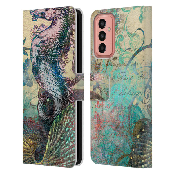 Aimee Stewart Fantasy The Seahorse Leather Book Wallet Case Cover For Samsung Galaxy M13 (2022)