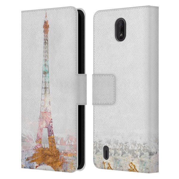 Aimee Stewart Landscapes Paris Color Splash Leather Book Wallet Case Cover For Nokia C01 Plus/C1 2nd Edition