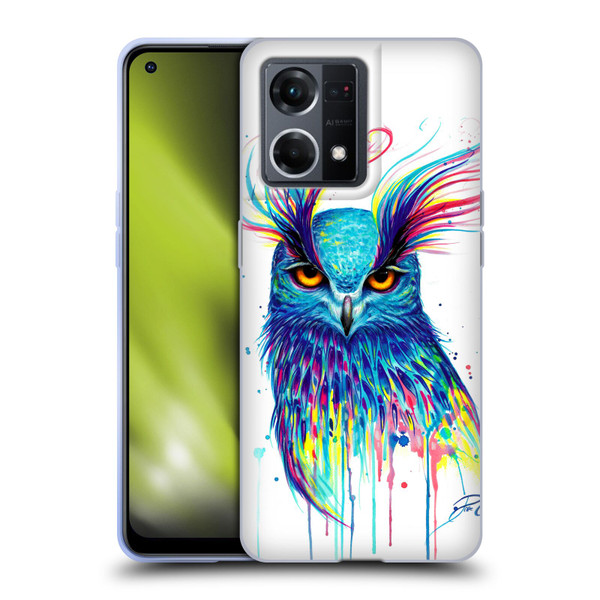 Pixie Cold Animals Into The Blue Soft Gel Case for OPPO Reno8 4G