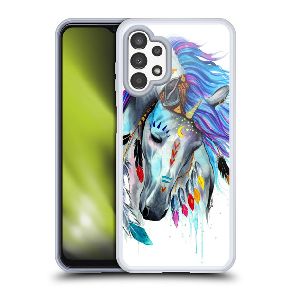 Pixie Cold Animals Spirit Soft Gel Case for Samsung Galaxy A13 (2022)