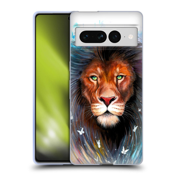 Pixie Cold Cats Sacred King Soft Gel Case for Google Pixel 7 Pro