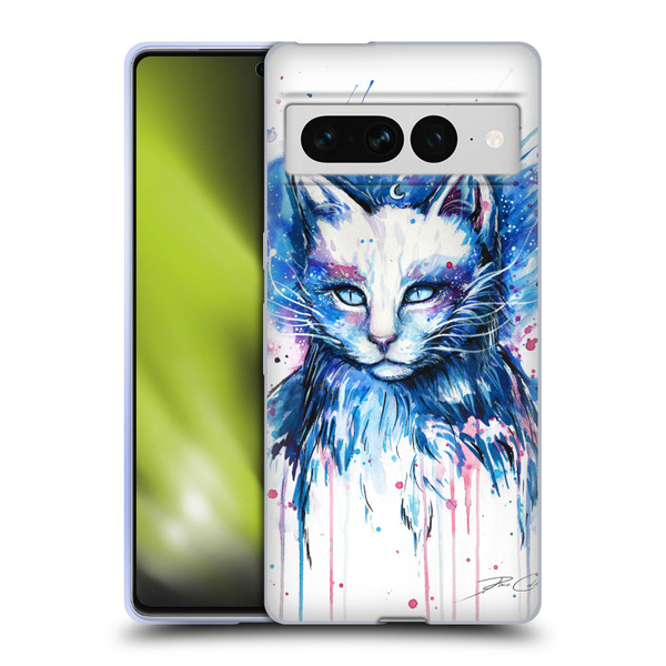 Pixie Cold Cats Space Soft Gel Case for Google Pixel 7 Pro
