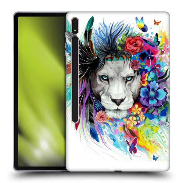 Pixie Cold Cats King Of The Lions Soft Gel Case for Samsung Galaxy Tab S8 Plus