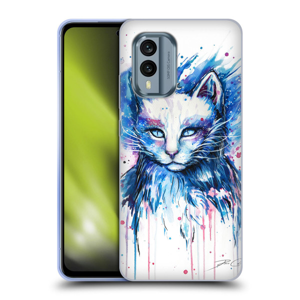 Pixie Cold Cats Space Soft Gel Case for Nokia X30