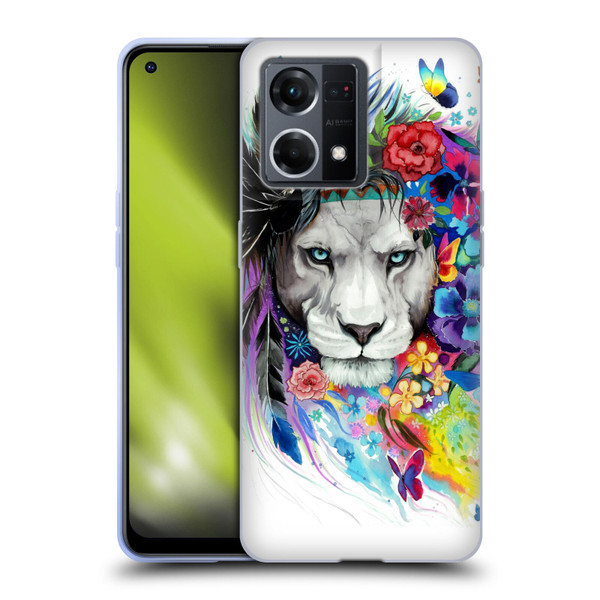 Pixie Cold Cats King Of The Lions Soft Gel Case for OPPO Reno8 4G