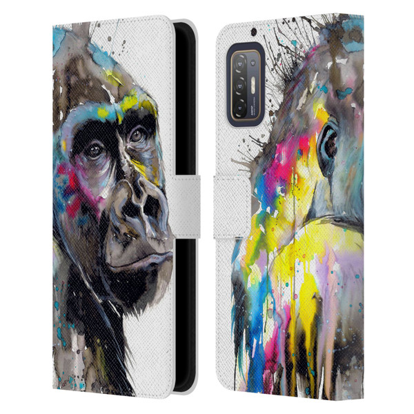 Pixie Cold Animals I See The Future Leather Book Wallet Case Cover For HTC Desire 21 Pro 5G