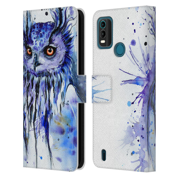 Pixie Cold Animals Secrets Leather Book Wallet Case Cover For Nokia G11 Plus