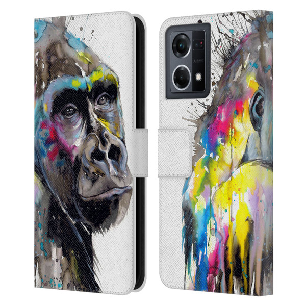 Pixie Cold Animals I See The Future Leather Book Wallet Case Cover For OPPO Reno8 4G
